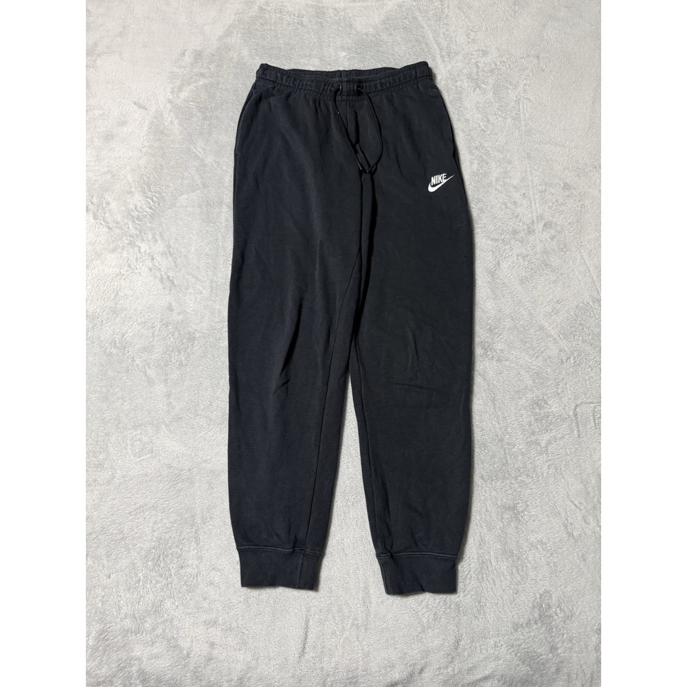 Nike Sweatpants Women's Small Black Essential Fleece Jogger Pant BV4095